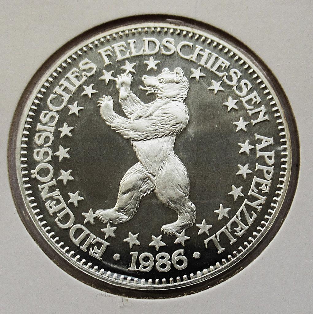 zwitserland, 50 francs, 1986, Verzenden, Overige landen, Zilver