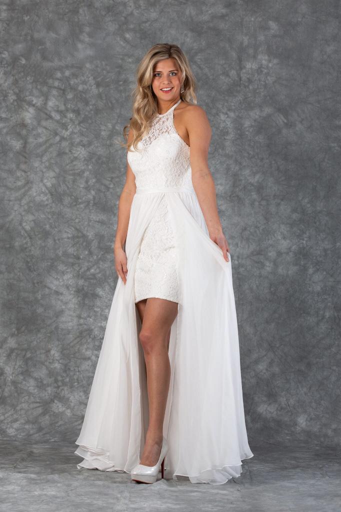 Trouwjurk Sample Sale Allure Bridals 4755, Ophalen, Trouwjurk, Allure Bridals, Wit