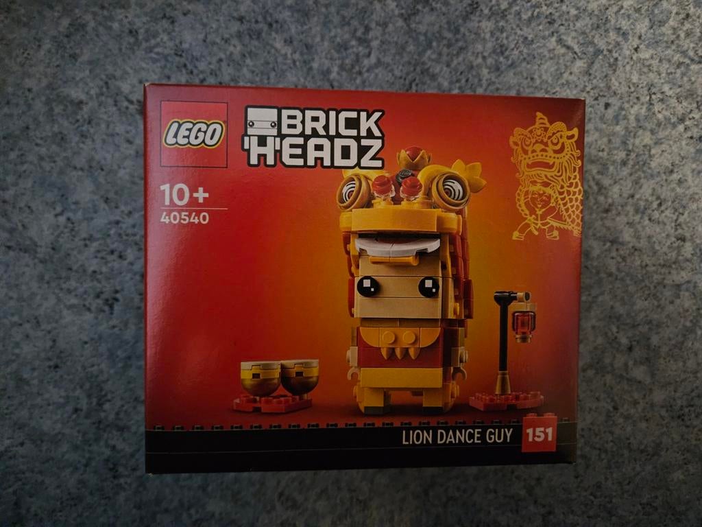 Lego Brickheadz 40540 Lion Dance Guy NIEUW, Ophalen of Verzenden, Nieuw