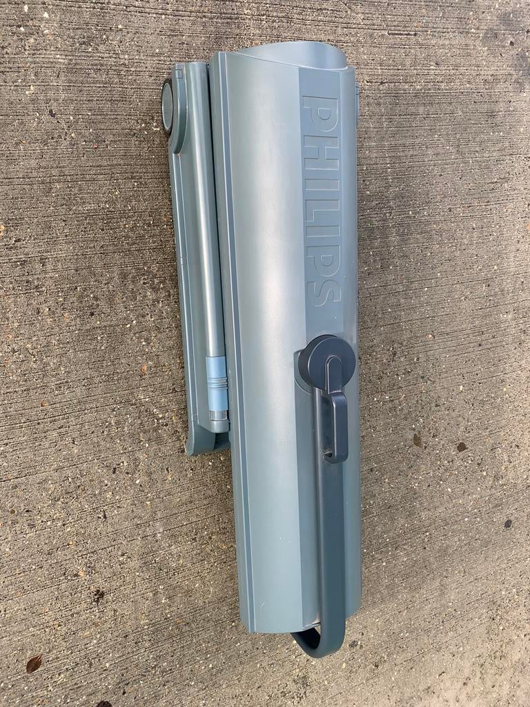 Philips HB812 a opvouwbare zonnebank, Ophalen, Zo goed als nieuw, Zonnebank enkelzijdig, Minder dan 10 lampen