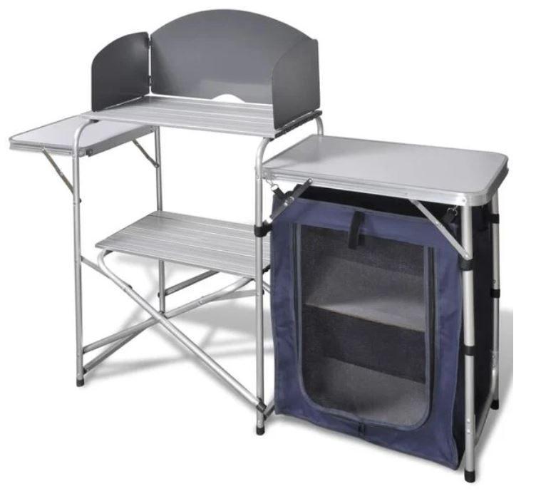 Campingkeuken kampeerkeuken inklapbaar alu GRATIS BEZORGD!, Overige, Verzenden, Nieuw, Nvt