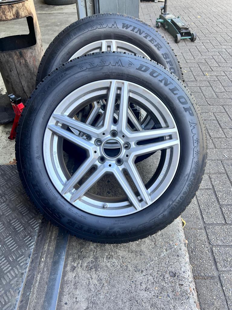 Mercedes GLC Banden en Velgen Set, 18 inch, Gebruikt, Banden en Velgen, 235 mm