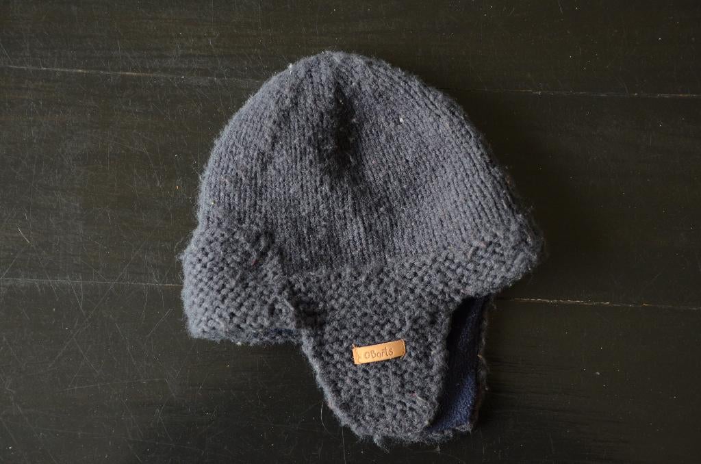 Muts 100% wol warme Yuma Beanie merk Barts mt 45 0-6mnd, Kinderen en Baby's, Kinderkleding | Mutsen, Sjaals en Handschoenen, Gebruikt