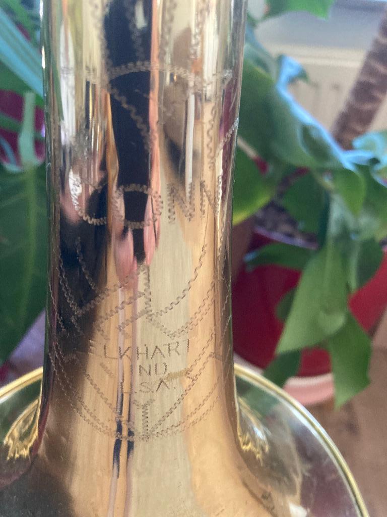 Conn  Elkhart 79H tenor trombone met 1/4 ventiel, Ophalen, Gebruikt, Tenor