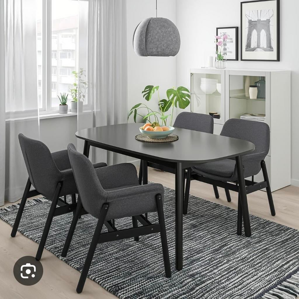 Ikea Vedbo Tafel - Zo goed als nieuw!, Overige materialen, Zo goed als nieuw, 150 tot 200 cm, Modern