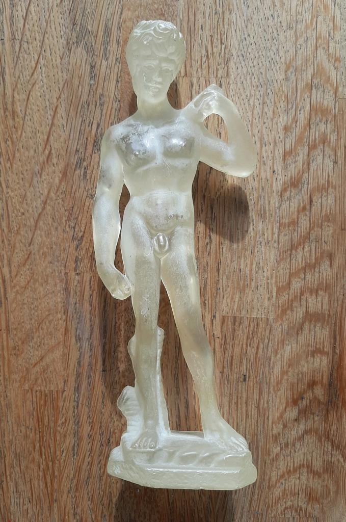 Plastic beeldje "David" van Michaelangelo, Ophalen of Verzenden
