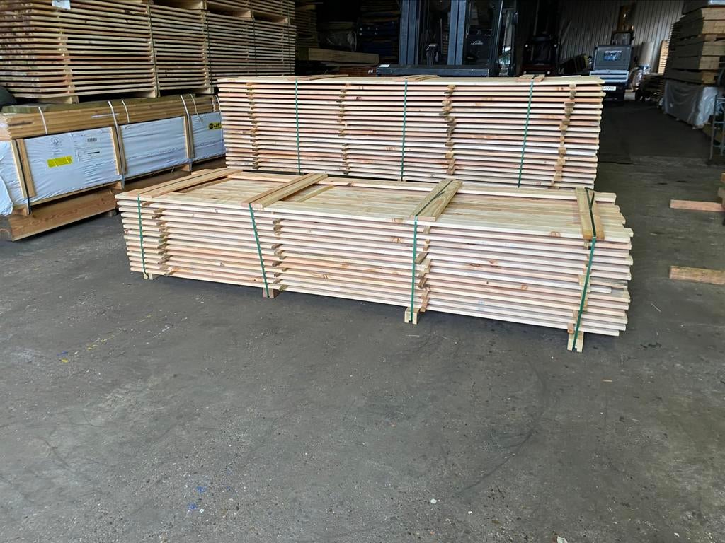 Douglas planken, Doe-het-zelf en Verbouw, Platen en Panelen, Ophalen, Zo goed als nieuw, Hout