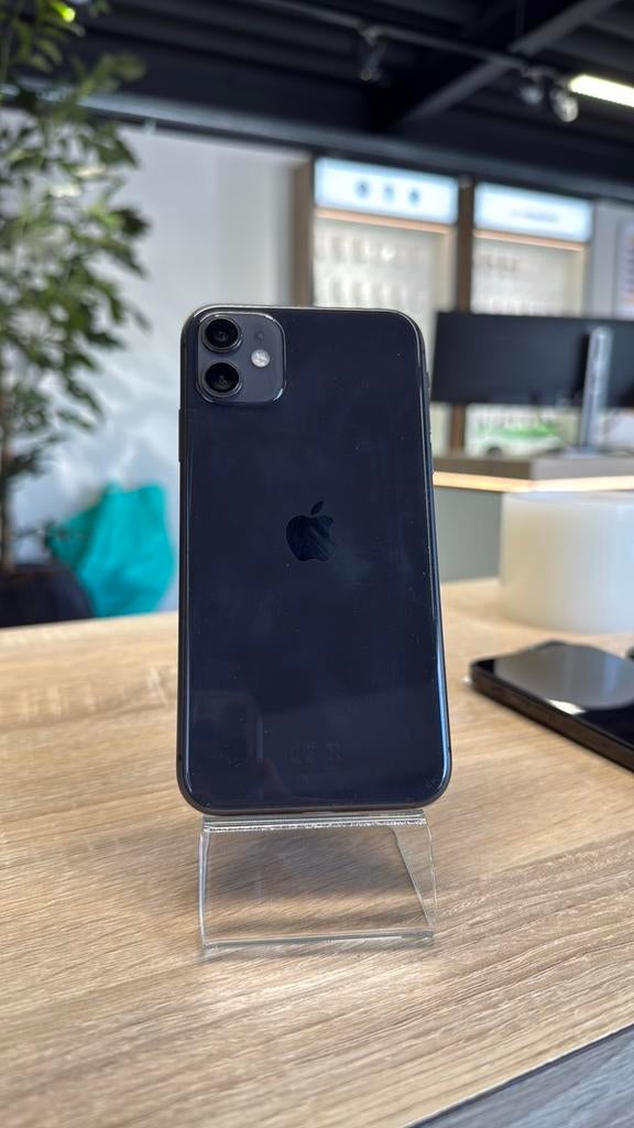  iPhone 11 128GB Zwart Batterij 100% 2 jaar garantie, Telecommunicatie, Mobiele telefoons | Apple iPhone, 128 GB, Zwart, Refurbished
