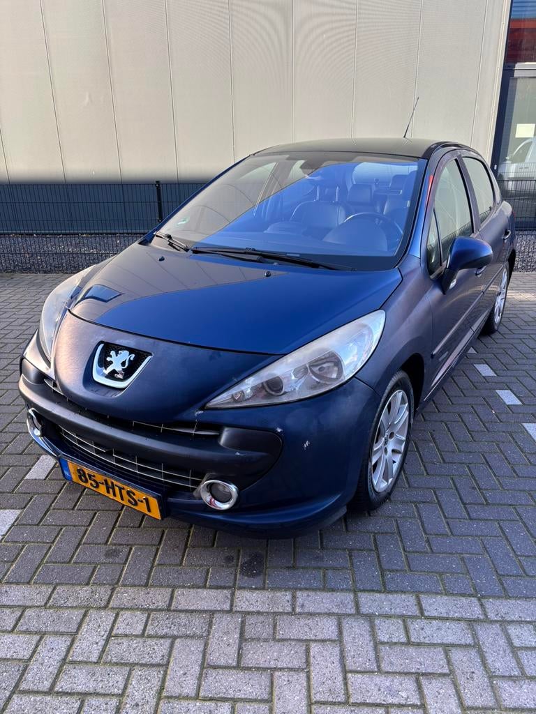 Peugeot 207 1.6 VTI 16V 5DR 2008 Blauw, Voorwielaandrijving, Zwart, 4 cilinders, Blauw