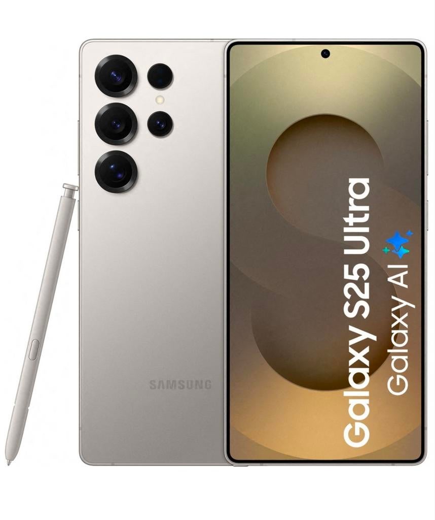 Samsung Galaxy S25 Ultra 1TB Titanium Grijs, Telecommunicatie, Mobiele telefoons | Samsung, Overige modellen, Touchscreen, Nieuw