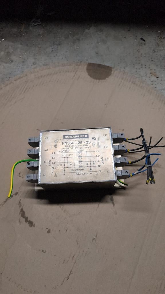 Schaffner FN356-25-33 Netfilter, Ophalen of Verzenden