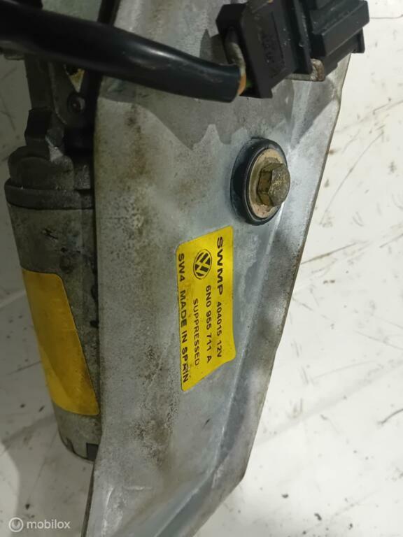 Ruitenwissermotor Volkswagen Polo 6N0955711A, Gebruikt, Ophalen of Verzenden
