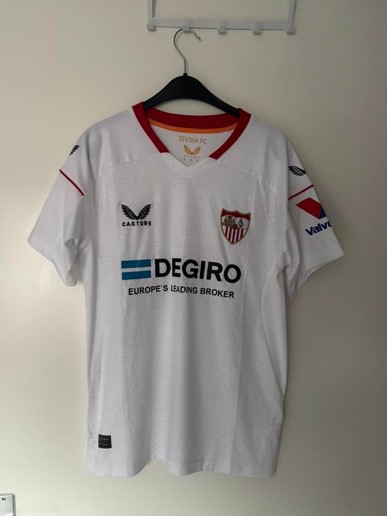Servilla fc shirt, Ophalen of Verzenden, Zo goed als nieuw, Maat 46 (S) of kleiner, Wit