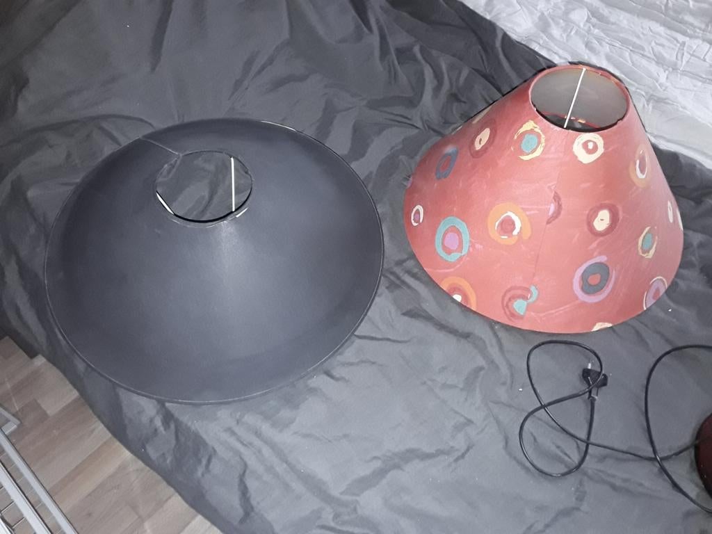 2 x lampenkap gratis, Ophalen, Rond