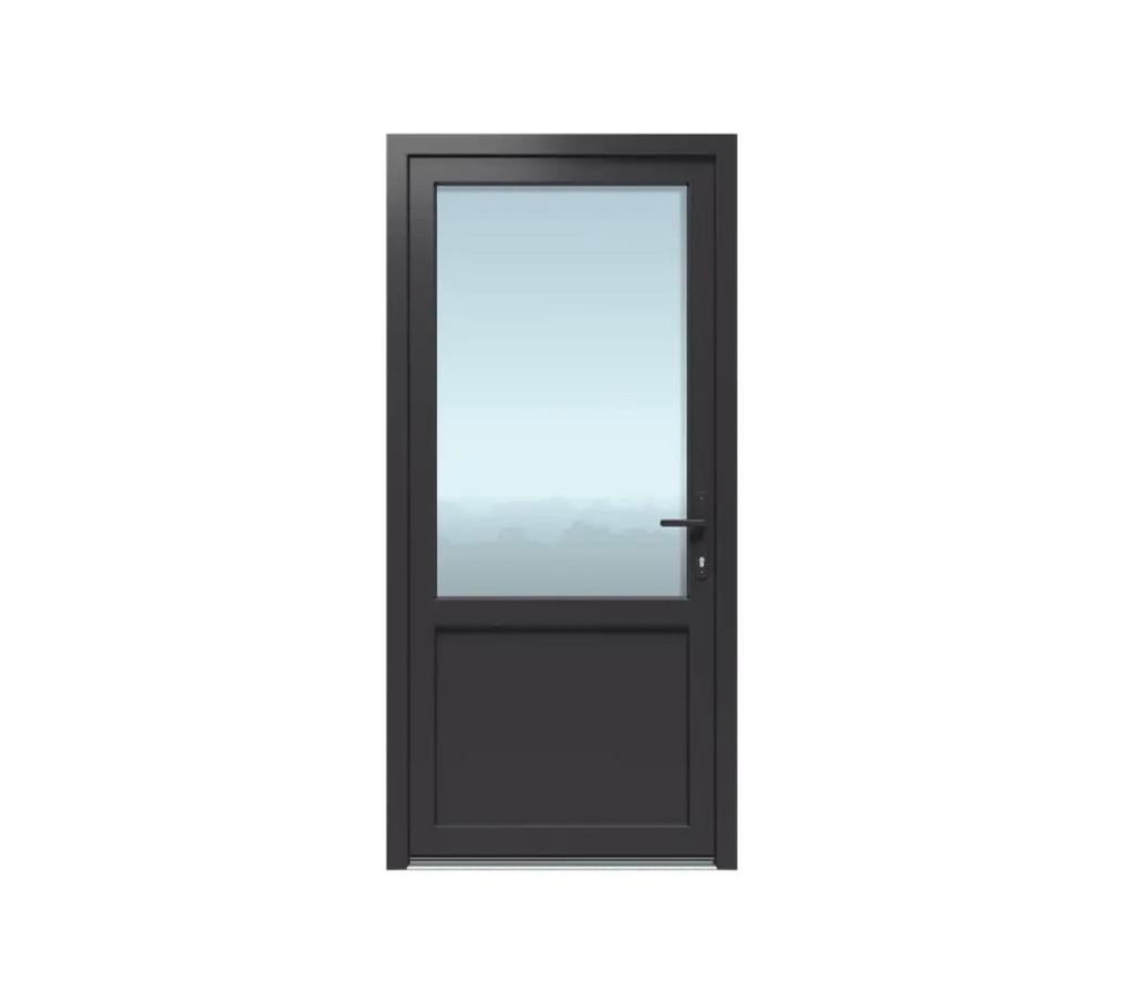 Goedkope kunststof buitendeur, garagedeur - direct leverbaar, 80 tot 100 cm, Nieuw, Ophalen of Verzenden, Buitendeur