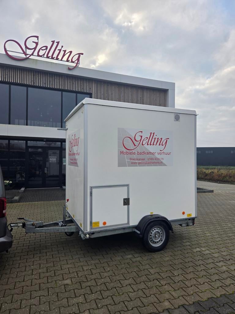 Mobiele badkamer te huur
