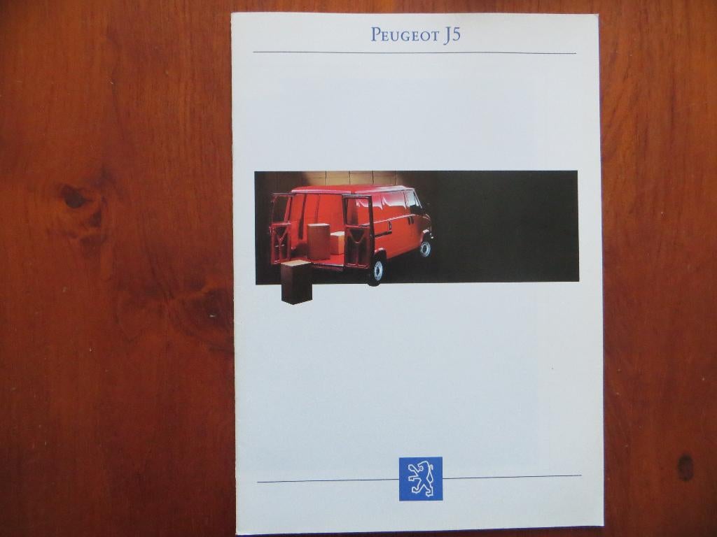 Peugeot J5 (juli 1992), Ophalen of Verzenden, Nieuw, Peugeot