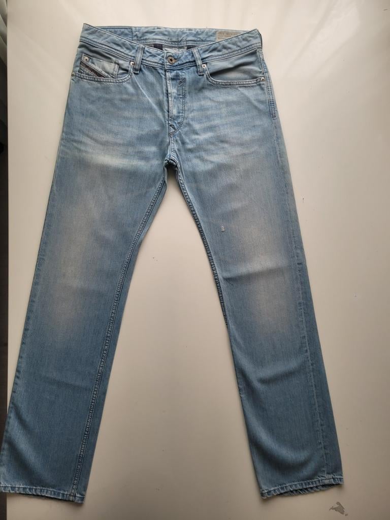 ZGAN CLASSIC DIESEL WAYKEE REGULAR STRAIGHT JEANS SIZE 29/32, Diesel, Blauw, W32 (confectie 46) of kleiner, Ophalen of Verzenden
