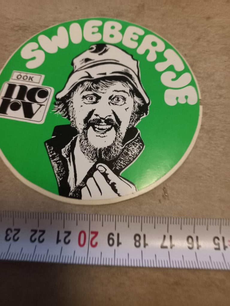 Swiebertje / ncrv, Verzamelen, Stickers, Ophalen of Verzenden, Zo goed als nieuw