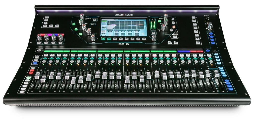 Allen&Heath  SQ6, Ophalen of Verzenden, Nieuw, 20 kanalen of meer, Microfooningang