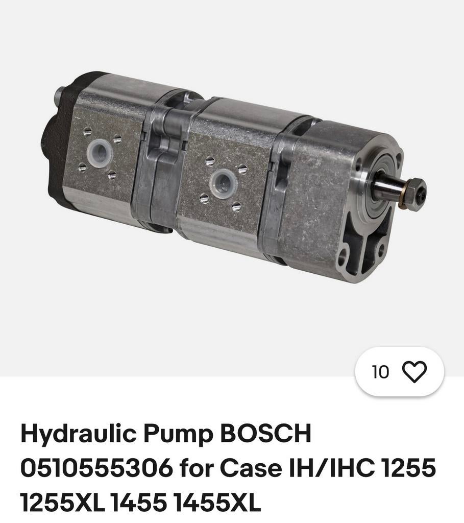 Rexroth Bosch hydrauliekpomp IHC Case 1255 1455, Ophalen of Verzenden, Nieuw, Overige instrumenten