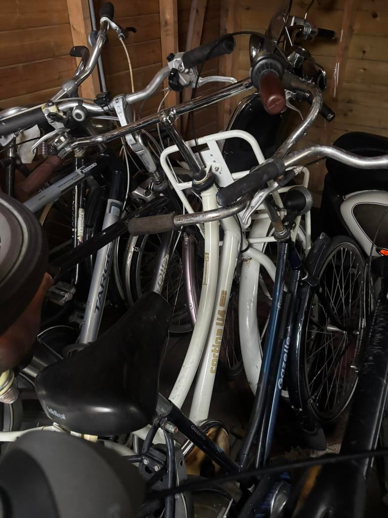 Leuke opknap fietsen, Ophalen, Gebruikt