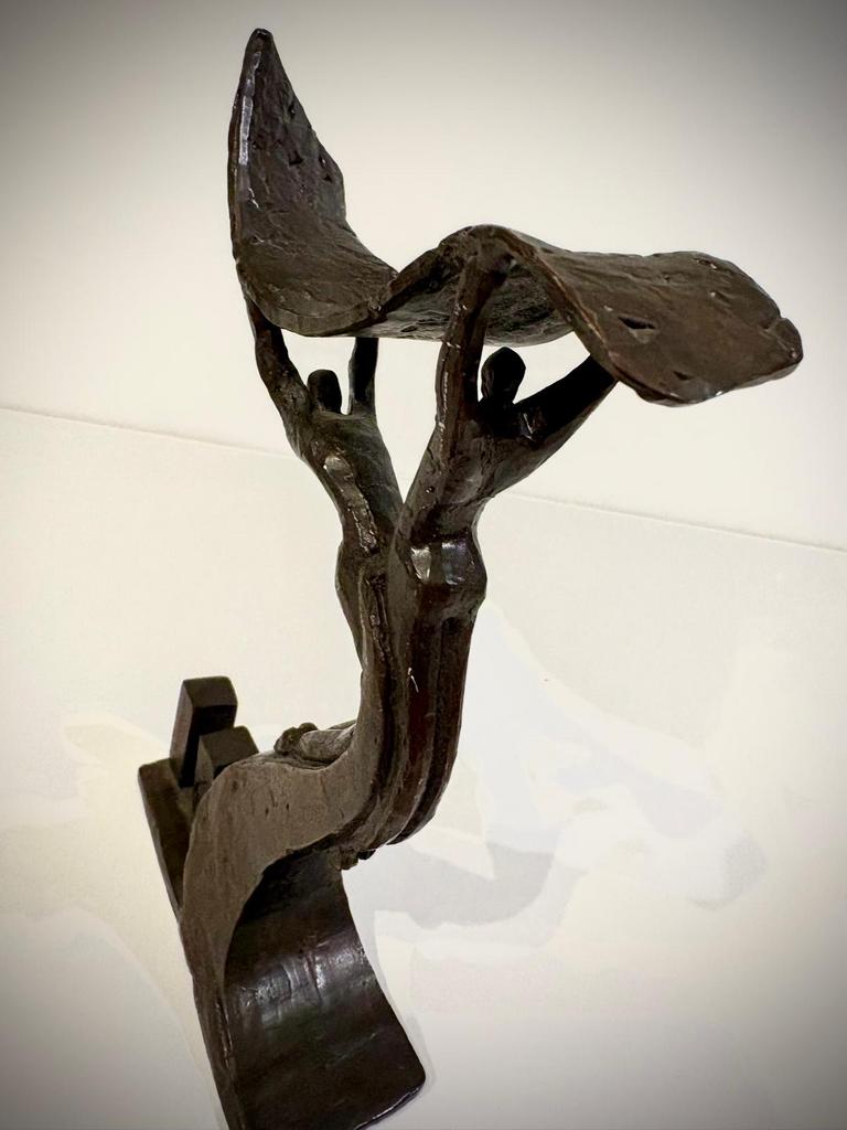Bronzen sculptuur van Bernadette Leijdekkers, Antiek en Kunst, Kunst | Beelden en Houtsnijwerken, Ophalen of Verzenden
