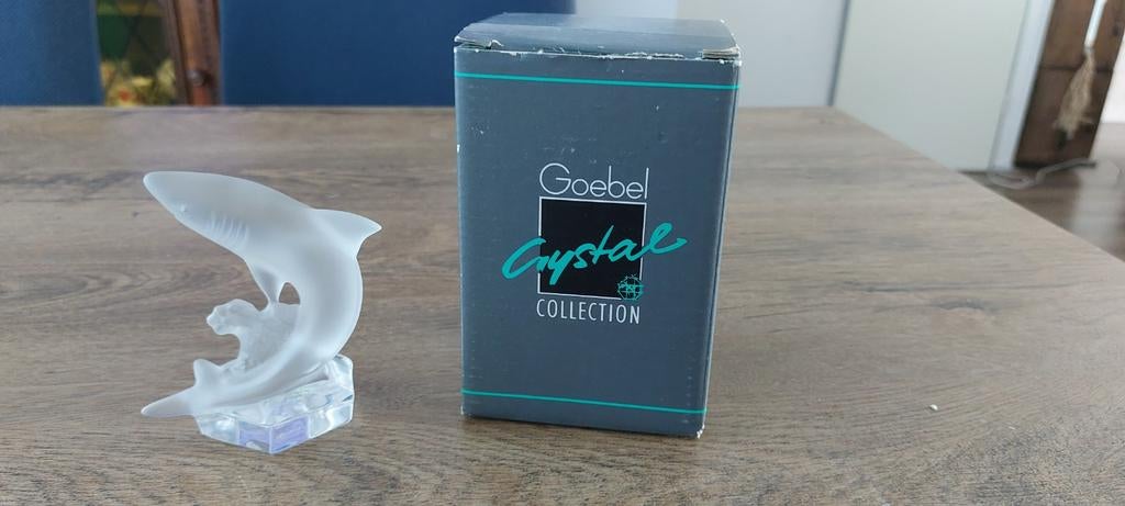 Goebel Crystal haai, Verzamelen, Ophalen of Verzenden, Zo goed als nieuw, Figuurtje