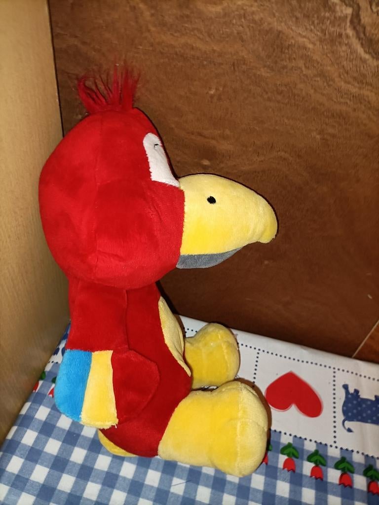 Papegaai knuffel Safaries 28 cm groot, Ophalen of Verzenden, Zo goed als nieuw, Overige typen