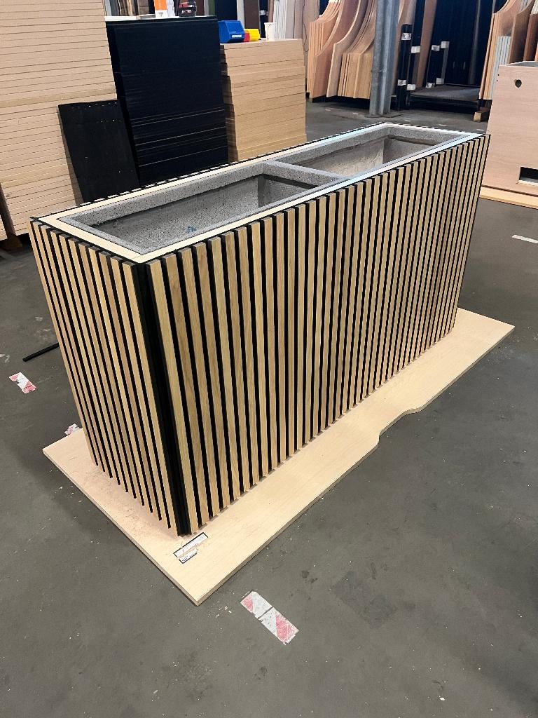 NIEUW Akoestische panelen plantenbak ideaal voor op kantoor, Overige materialen, 100 cm of meer, Verzenden, Nieuw