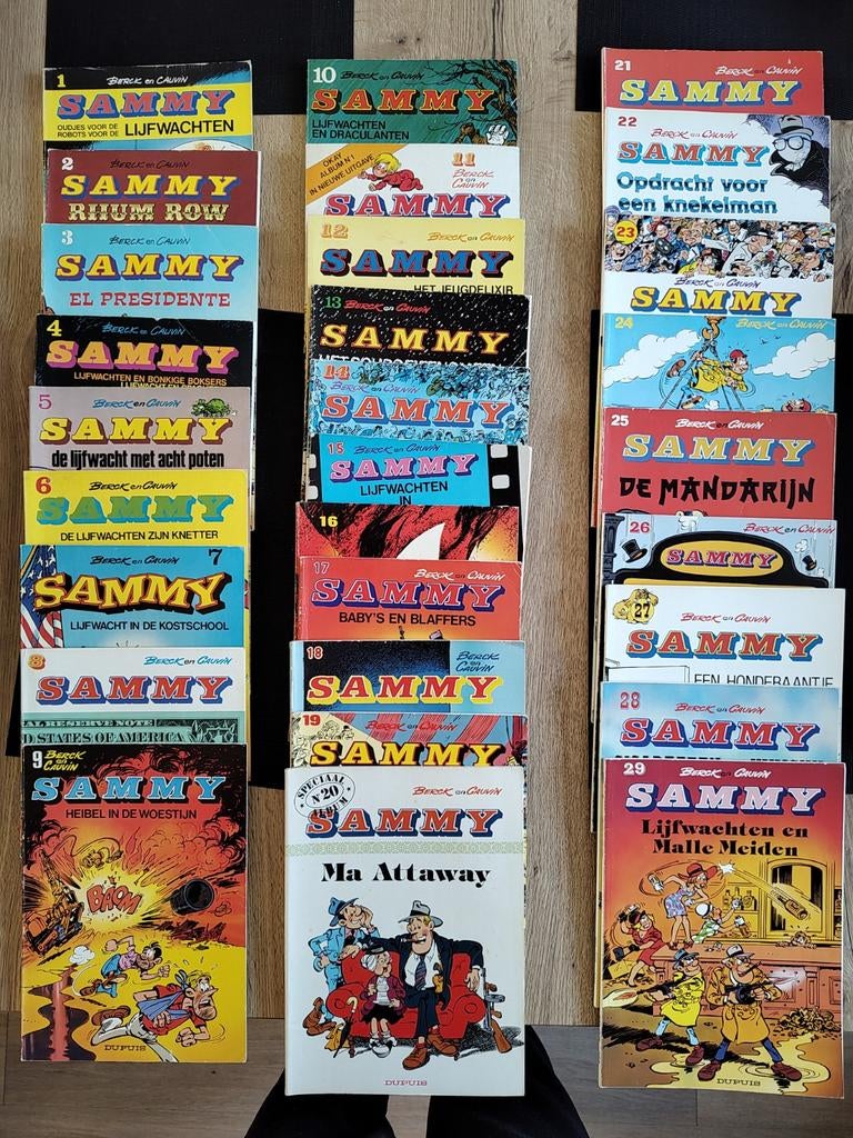 Sammy Stripboeken Collectie compleet, Boeken, Stripboeken, Meerdere stripboeken, Ophalen of Verzenden, Gelezen