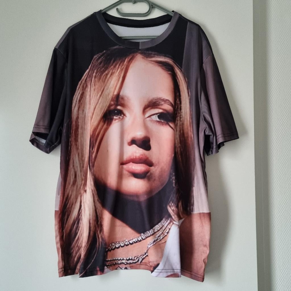 Tate mcrae shirt xxl, Ophalen, Zo goed als nieuw, Overige maten, Zwart