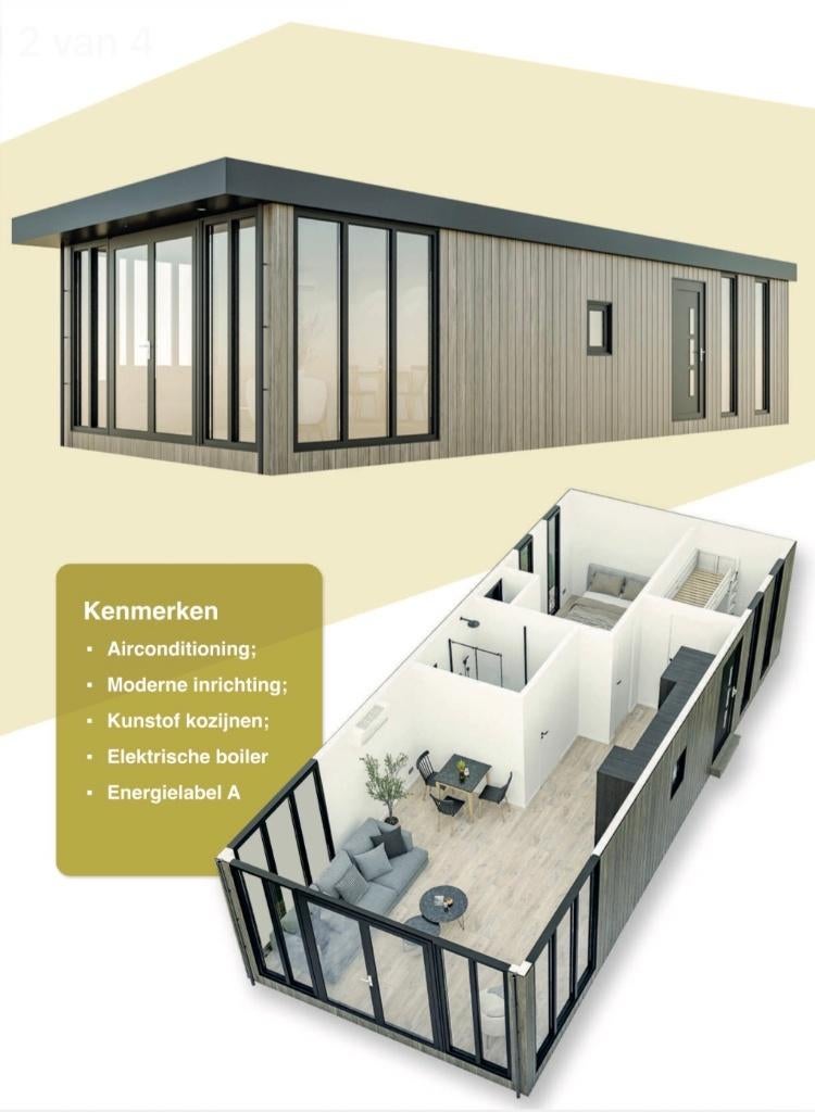 Zoekt u een Chalet? Kwaliteit! Prefab gebouwt.