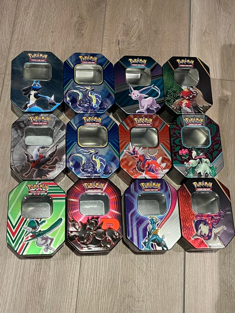 Pokemon TCG Blikken Collectie, Ophalen, Overige typen
