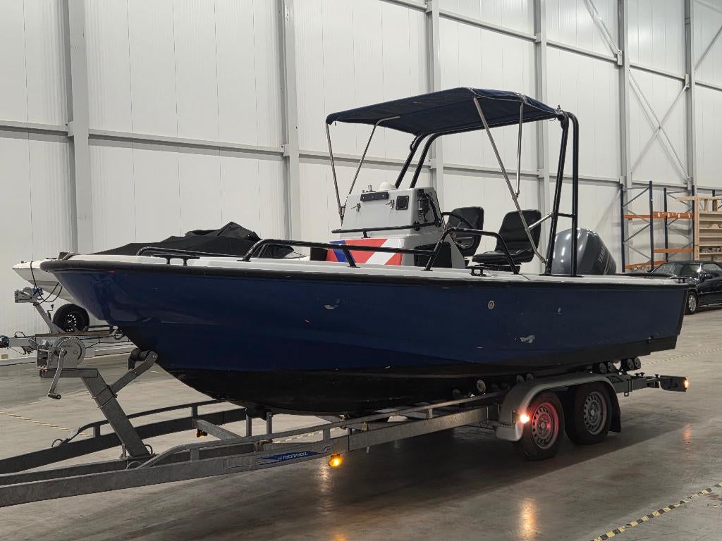 Console boot Boston Whaler Coast Guard Yamaha 225PK Zeeproof, Gebruikt, Ophalen, 70 pk of meer, Buitenboordmotor