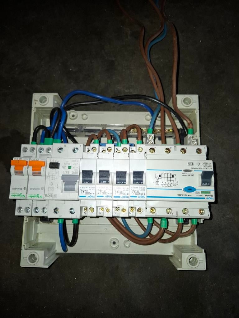 Elektrische schakelkast, Doe-het-zelf en Verbouw, Elektra en Kabels, Ophalen of Verzenden