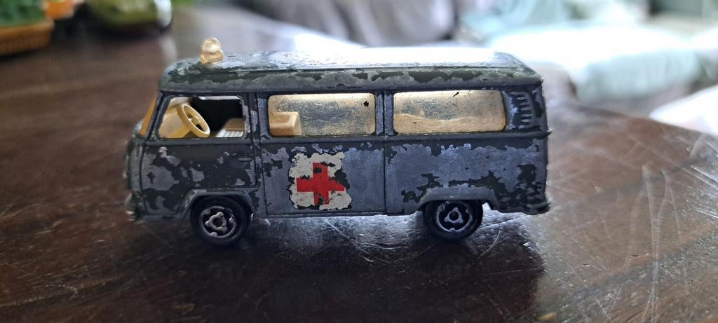 Majorette Volkswagen T2 ambulance speelgoedauto, Ophalen of Verzenden