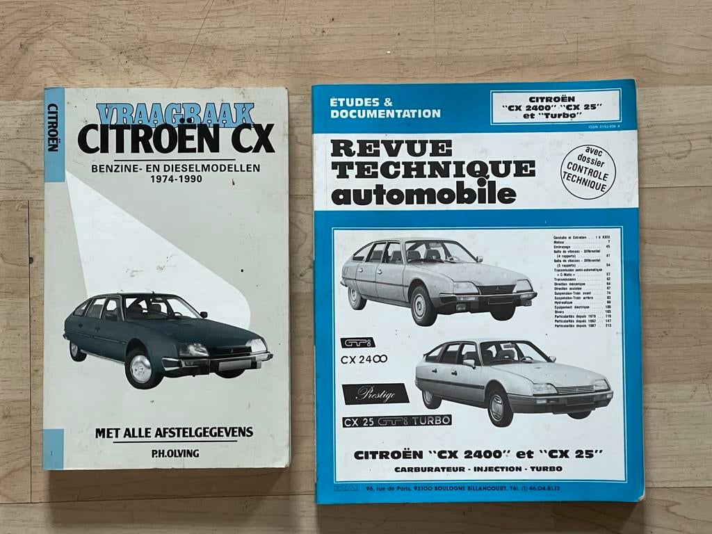 Citroën CX vraagbaak techniek Nederlands en Frans, Ophalen of Verzenden