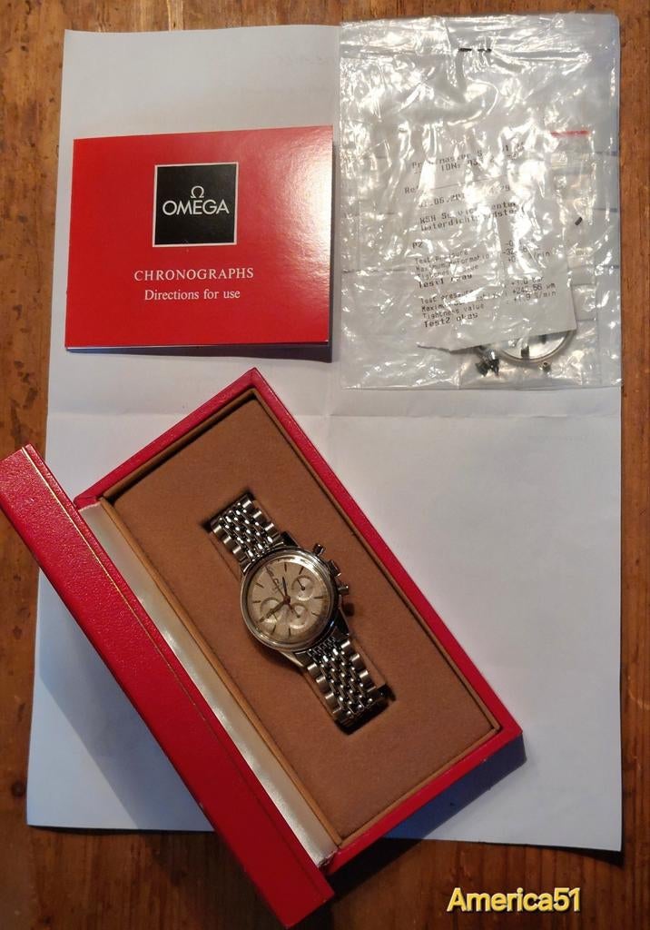 1962 Omega Seamaster cal. 321 ref. 105.001, Info@omegawatches.com, Staal, Met bandje, Polshorloge