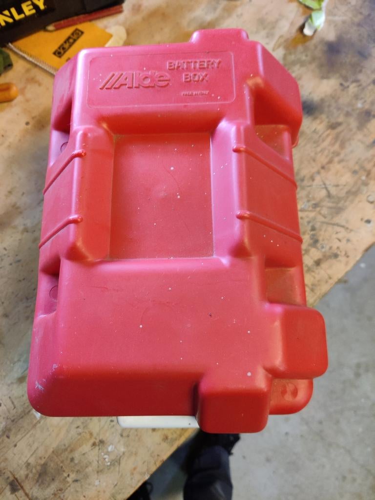 Alde Accu Bak Caravan Camper Boot - 28,5x19x20cm, Ophalen of Verzenden, Gebruikt