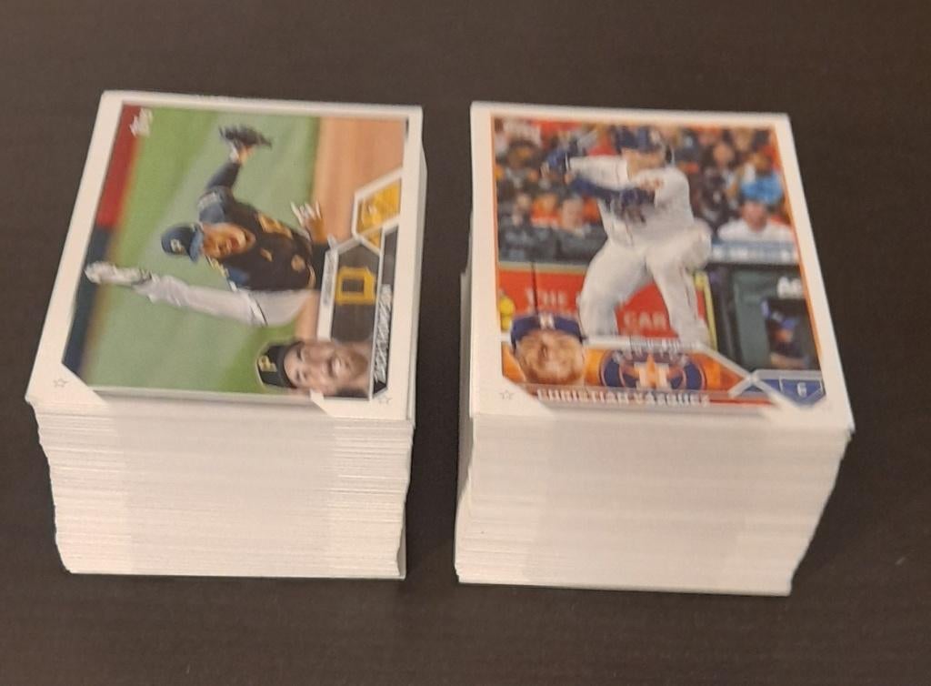Topps 2023 - 200+ baseball plaatjes, Ophalen of Verzenden, Zo goed als nieuw, Meerdere plaatjes