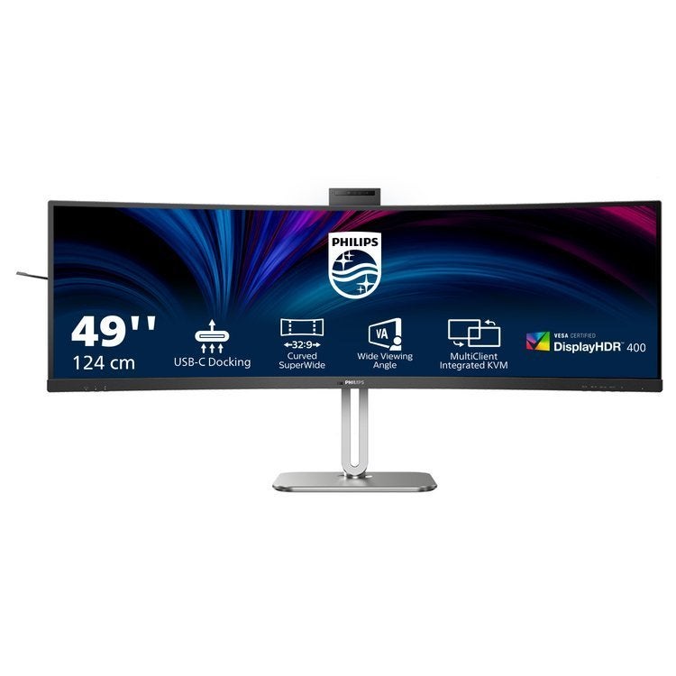 Philips 49B2U5900CH/00 – 49 SuperWide Curved Monitor webcam, Kandnelektronica@gmail.com, Philips, 101 t/m 150 Hz, VA