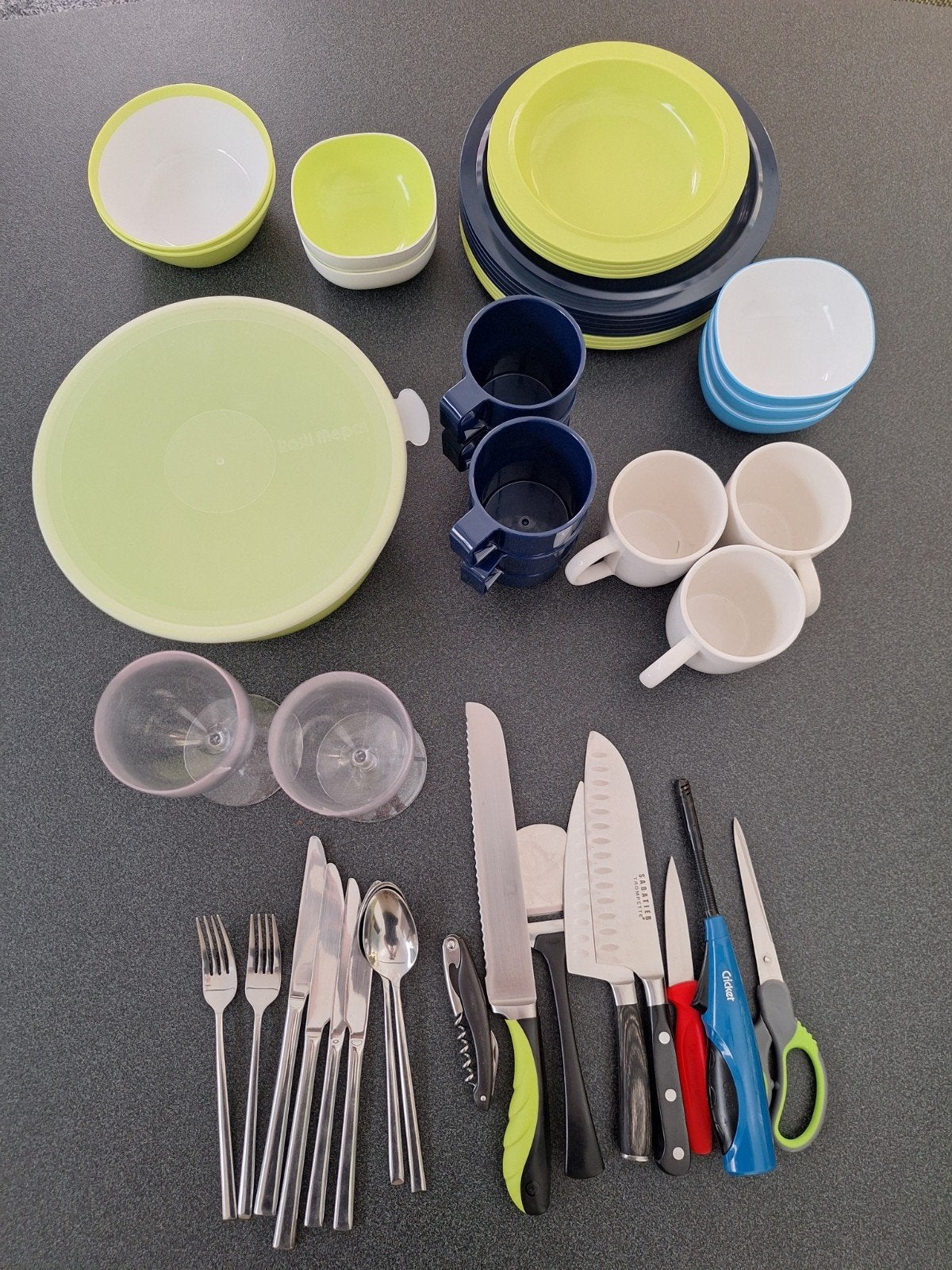 Camping servies en keukengerei Mepal, Ophalen, Gebruikt