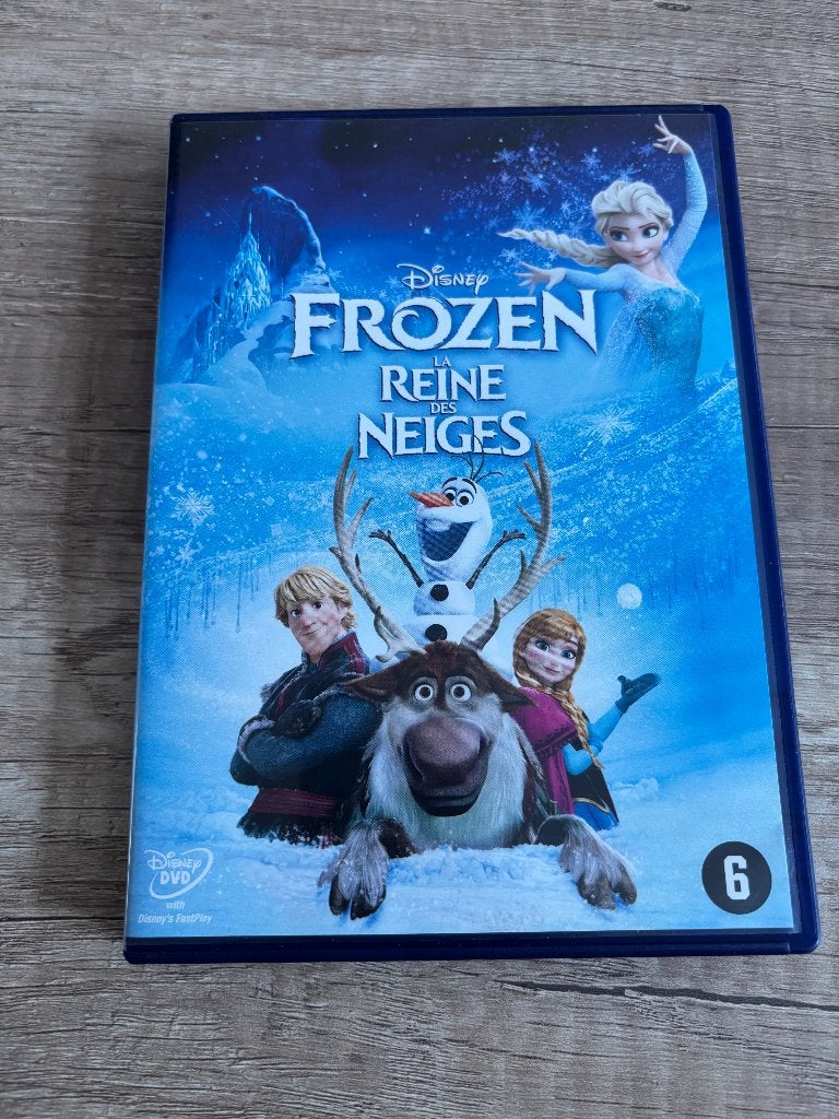disney dvd frozen, Cd's en Dvd's, Dvd's | Tekenfilms en Animatie, Europees, Tekenfilm, Ophalen of Verzenden, Zo goed als nieuw