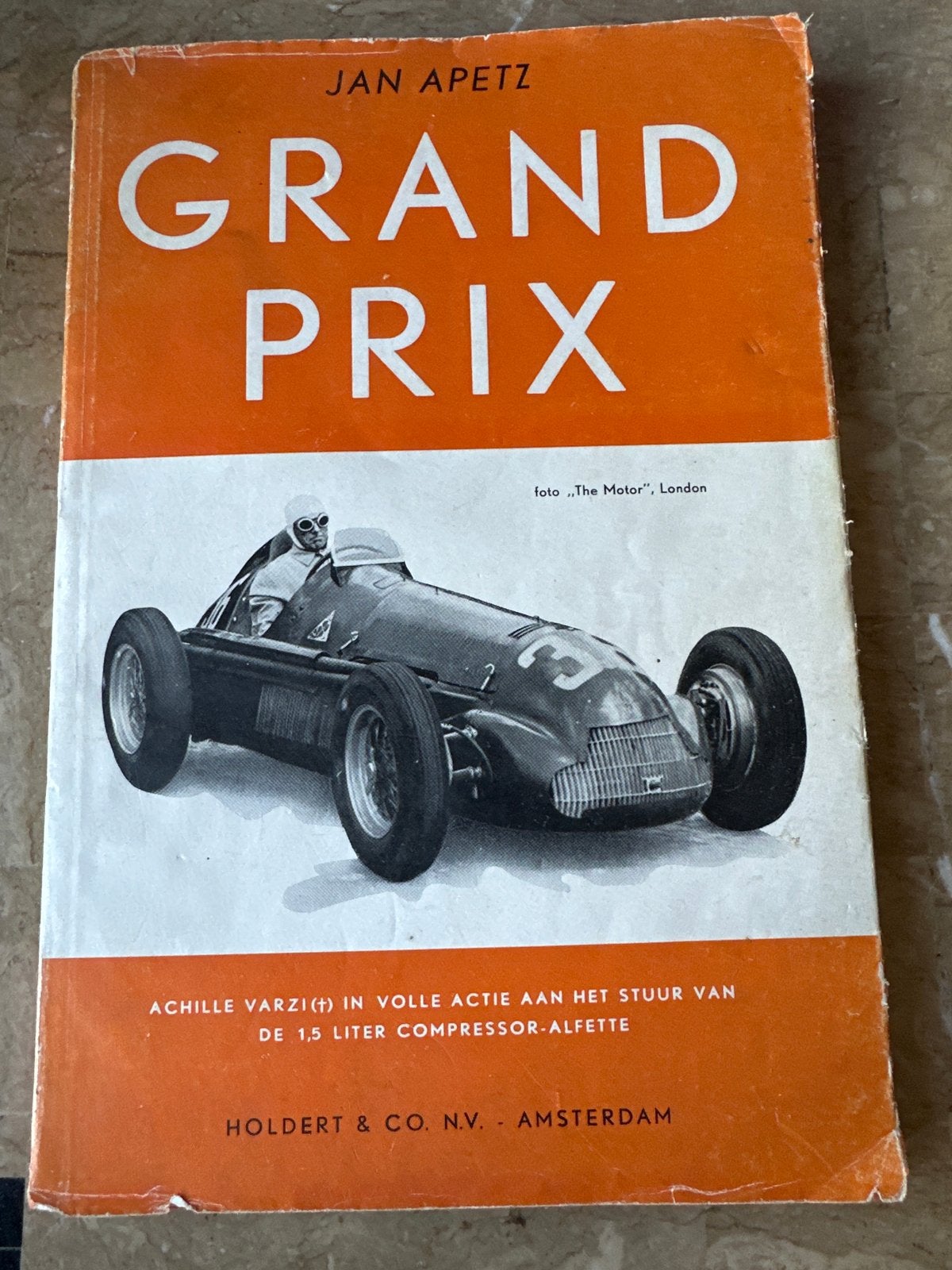Jan Apetz - Grand Prix (Vintage Autosport Boek), Ophalen of Verzenden, Gelezen, Alfa Romeo