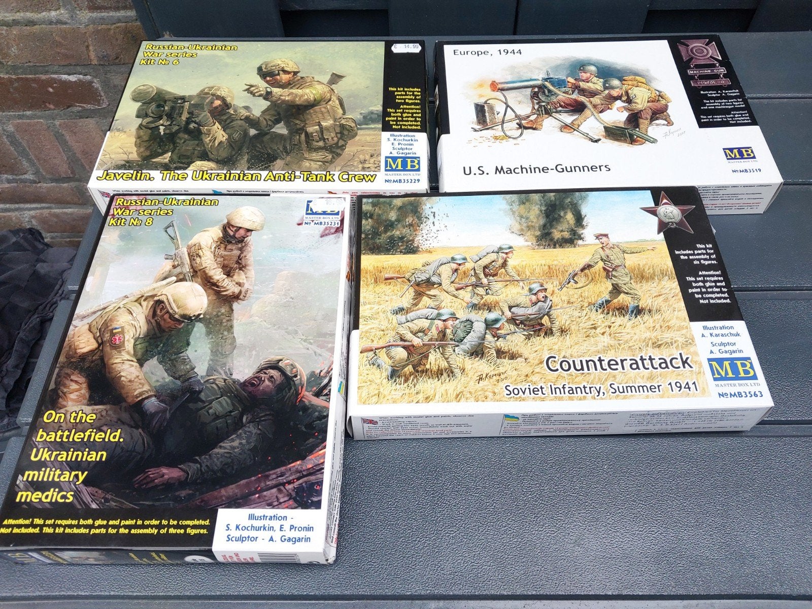 Mb   oorlogs figuren, Ophalen, Nederland, Miniatuur of Beeldje
