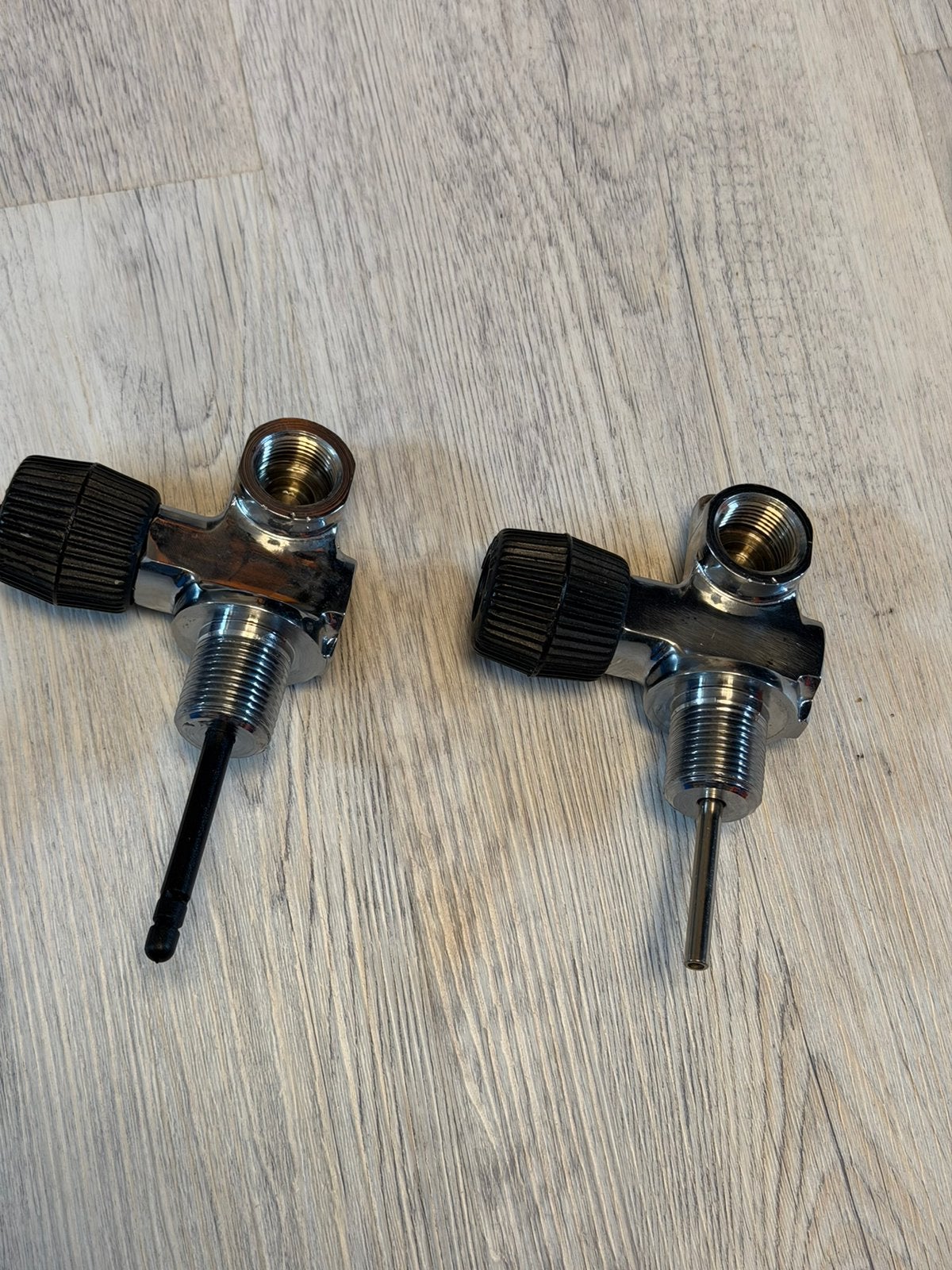Perslucht kranen M25, Watersport en Boten, Ophalen of Verzenden, Zo goed als nieuw, Duikfles