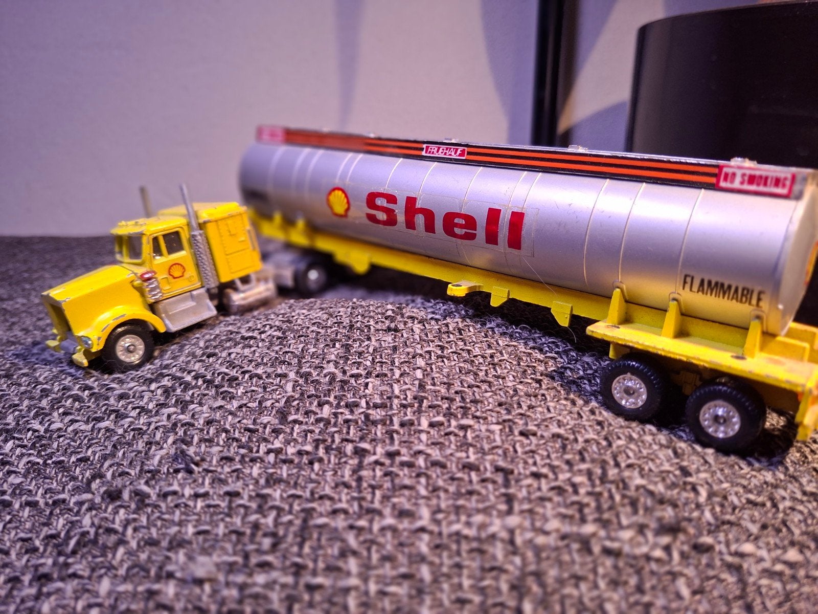 Vintage Shell Tankwagen Model uit omstreeks 1974, Ophalen of Verzenden, Gebruikt