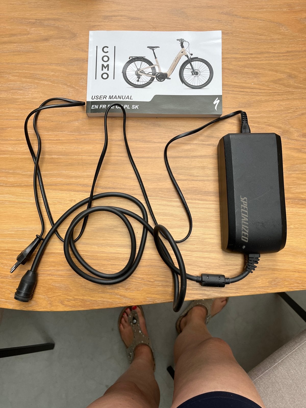 Specialized Como e-bike oplader en handleiding, Ophalen, Zo goed als nieuw, Overige merken
