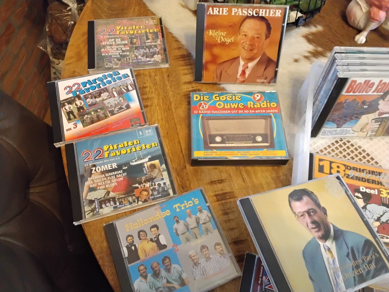 Partij verzameling piraten cd albums 50 stuks, Ophalen of Verzenden, Zo goed als nieuw, Levenslied of Smartlap